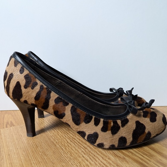 Pedro Miralles leopard heels euro 39 / size 8.5 - Picture 2 of 9